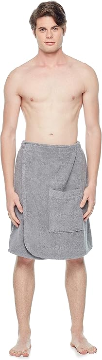Arus Men's Organic Turkish Cotton Robe