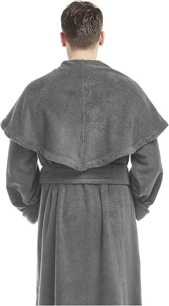 arus-men-s-big-tall-long-monk-robe-hooded-full-length-turkish-cotton-bathrobe-gray