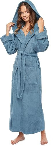 arus-women-s-organic-certified-cotton-hooded-full-length-turkish-bathrobe-gray