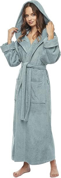 arus-women-s-organic-certified-cotton-hooded-full-length-turkish-bathrobe-seafoam