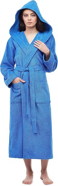 arus-women-s-pacific-hooded-turkish-cotton-bath-robe-with-full-length-options-blue